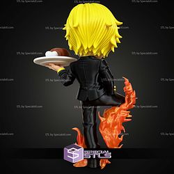 Super Basic STL Sanji Chef No AMS