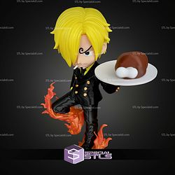 Super Basic STL Sanji Chef No AMS