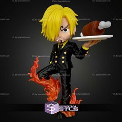 Super Basic STL Sanji Chef No AMS