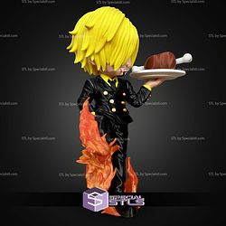 Super Basic STL Sanji Chef No AMS