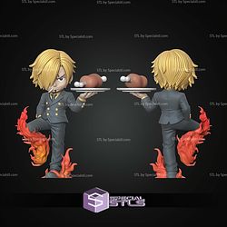 Super Basic STL Sanji Chef No AMS