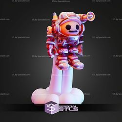 Super Basic STL Spacemoji Emoji Astronaut