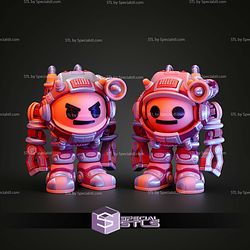 Super Basic STL Spacemoji Emoji Astronaut