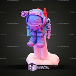 Super Basic STL Spacemoji Emoji Astronaut