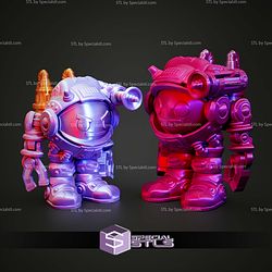 Super Basic STL Spacemoji Emoji Astronaut