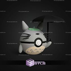 Super Basic STL Totoro Pokeball