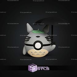 Super Basic STL Totoro Pokeball