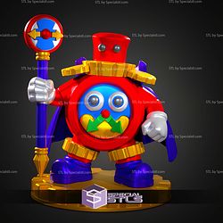 Super Basic STL Time Wizard Multipart No AMS