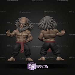Super Basic STL Uncle Iroh Multipart No Ams