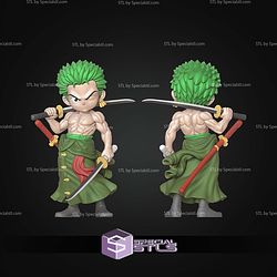 Super Basic STL Zoro Fan Art No Ams