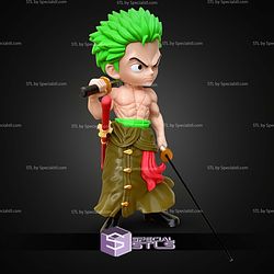 Super Basic STL Zoro Fan Art No Ams
