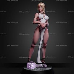 Sword Maiden Blind Goblin Slayer STL Files