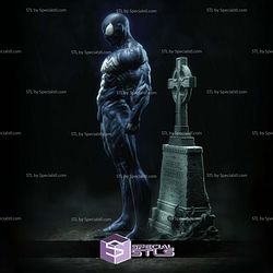 Symbiote Spiderman Grave Base STL Files