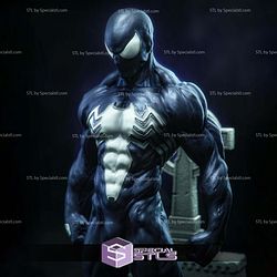 Symbiote Spiderman Grave Base STL Files