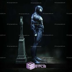 Symbiote Spiderman Grave Base STL Files