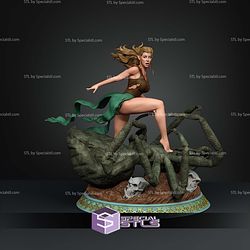Tauriel The Hobbit Spider Base STL Files
