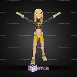 Terra Teen Titans Action Figure STL Files