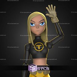 Terra Teen Titans Action Figure STL Files