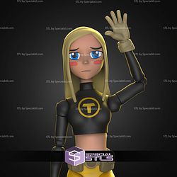 Terra Teen Titans Action Figure STL Files