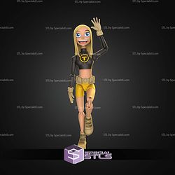 Terra Teen Titans Action Figure STL Files