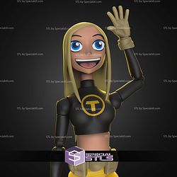 Terra Teen Titans Action Figure STL Files
