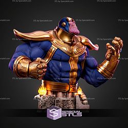 Thanos Bust Skull Base 375mm STL Files