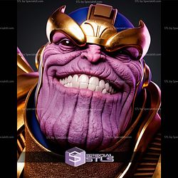 Thanos Bust Skull Base 375mm STL Files