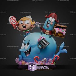 The Marvelous Misadventures Of Flapjack 250mm STL Files