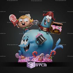 The Marvelous Misadventures Of Flapjack 250mm STL Files