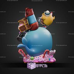The Marvelous Misadventures Of Flapjack 250mm STL Files