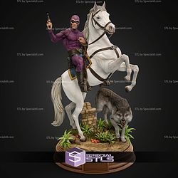 The Phantom On Horse STL Files