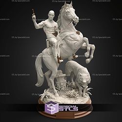The Phantom On Horse STL Files