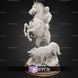 The Phantom On Horse STL Files