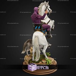The Phantom On Horse STL Files
