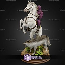 The Phantom On Horse STL Files