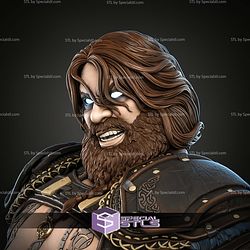Thor God Of War Fat 500mm STL Files