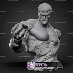 Thragg Fire Base Bust STL Files