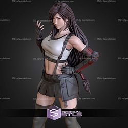 Tifa Lockhart Standalone 200mm STL Files