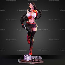 Tifa Lockhart Anime Style STL Files
