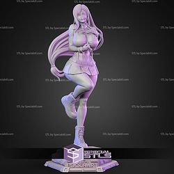 Tifa Lockhart Anime Style STL Files