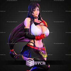 Tifa Lockhart Anime Style STL Files