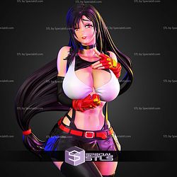 Tifa Lockhart Anime Style STL Files