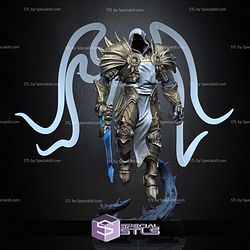 Tyrael Angel of Justice Diablo 3 STL Miniatures