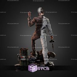 Two Face With Gun 360mm STL Files