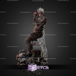 Two Face With Gun 360mm STL Files