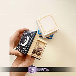 Universal Book Boxes For Trinkets Jewelry And Storage STL Files