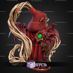 Valeera Sanguinar Warcraft Bust 166mm STL Files