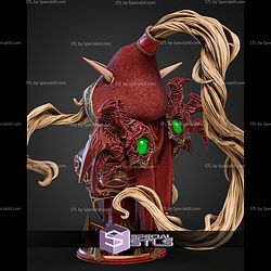 Valeera Sanguinar Warcraft Bust 166mm STL Files