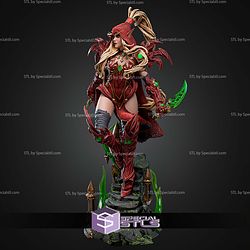 Valeera Sanguinar Warcraft 425mm STL Files