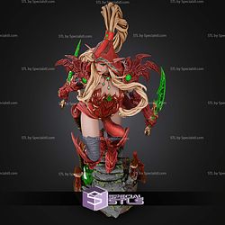 Valeera Sanguinar Warcraft 425mm STL Files
